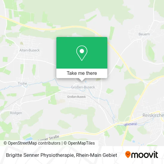 Карта Brigitte Senner Physiotherapie