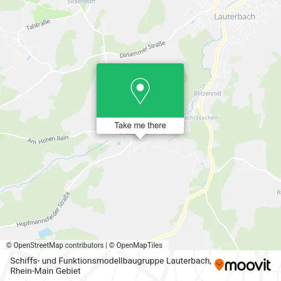 Карта Schiffs- und Funktionsmodellbaugruppe Lauterbach