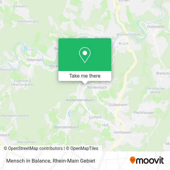Карта Mensch in Balance