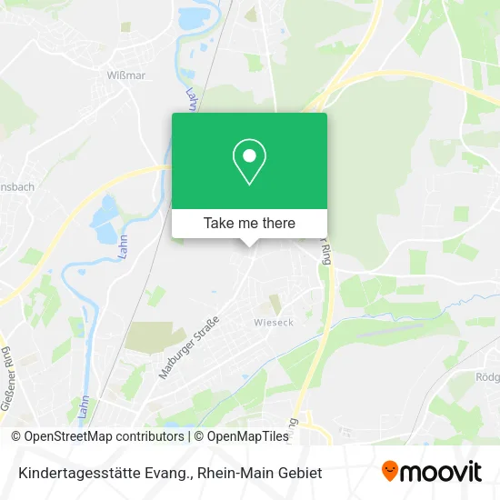 Карта Kindertagesstätte Evang.