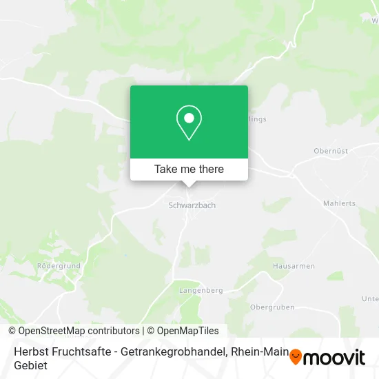 Карта Herbst Fruchtsafte - Getrankegrobhandel