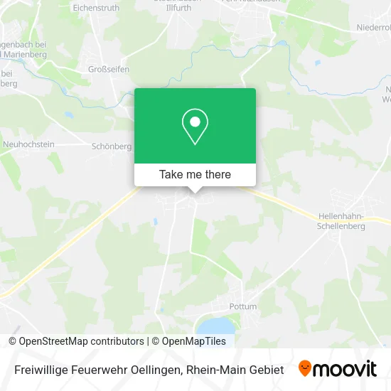 Карта Freiwillige Feuerwehr Oellingen