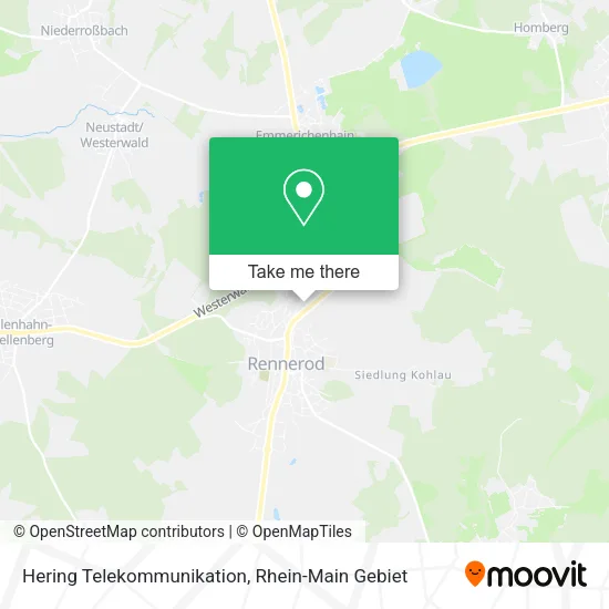 Карта Hering Telekommunikation