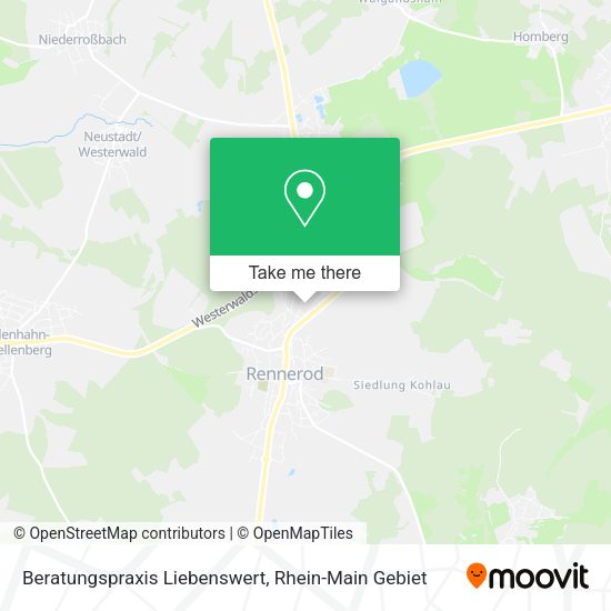Карта Beratungspraxis Liebenswert