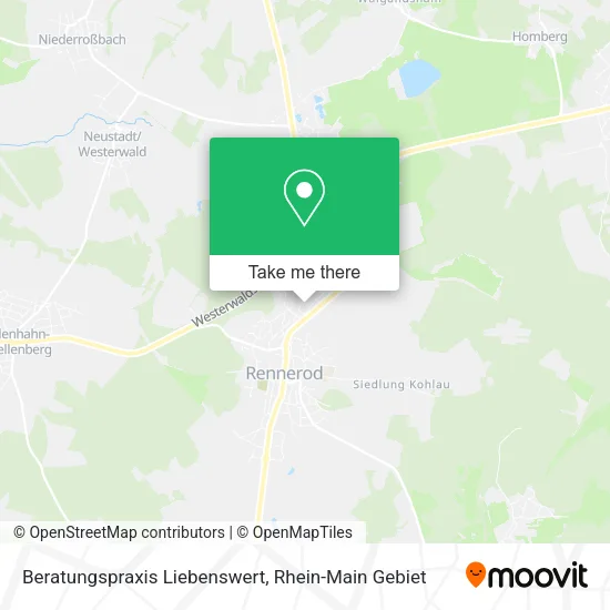 Карта Beratungspraxis Liebenswert