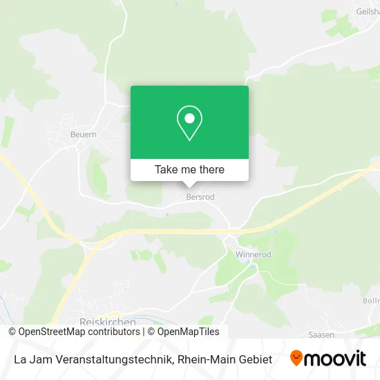Карта La Jam Veranstaltungstechnik