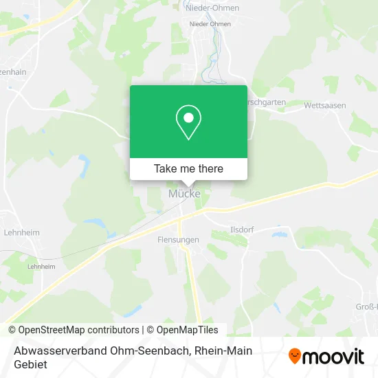 Карта Abwasserverband Ohm-Seenbach