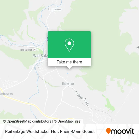 Карта Reitanlage Weidstücker Hof