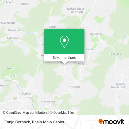 Карта Tanja Corbach