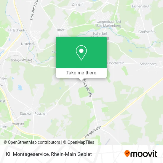 Карта Kli Montageservice