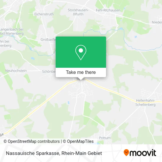 Карта Nassauische Sparkasse