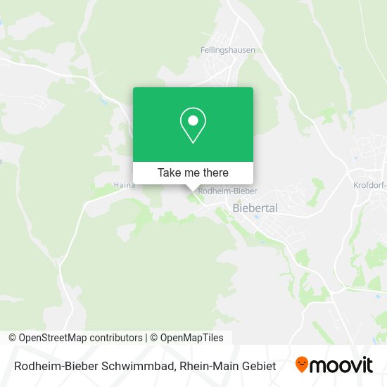 Карта Rodheim-Bieber Schwimmbad