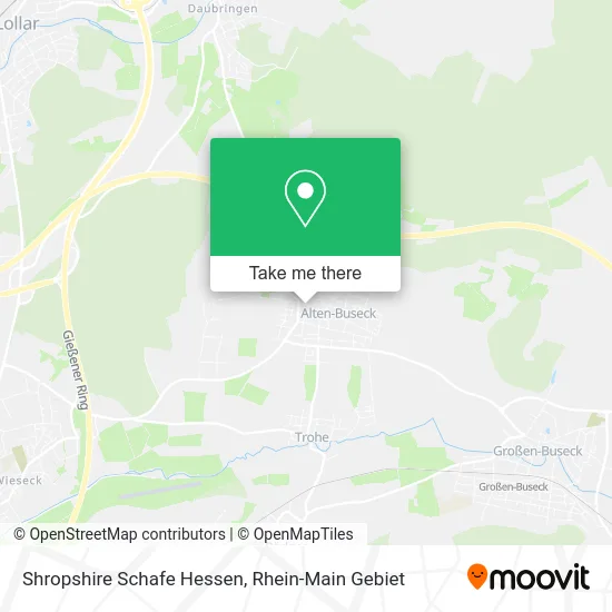 Карта Shropshire Schafe Hessen