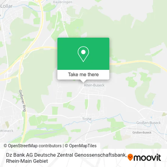 Карта Dz Bank AG Deutsche Zentral Genossenschaftsbank