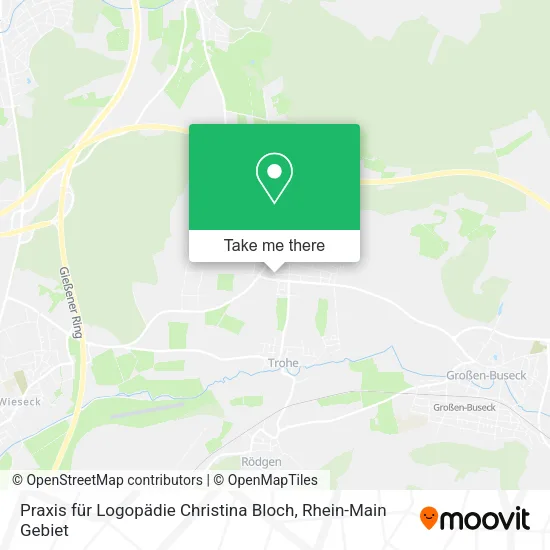 Карта Praxis für Logopädie Christina Bloch