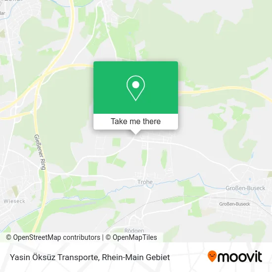 Карта Yasin Öksüz Transporte