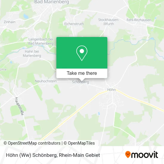Карта Höhn (Ww) Schönberg