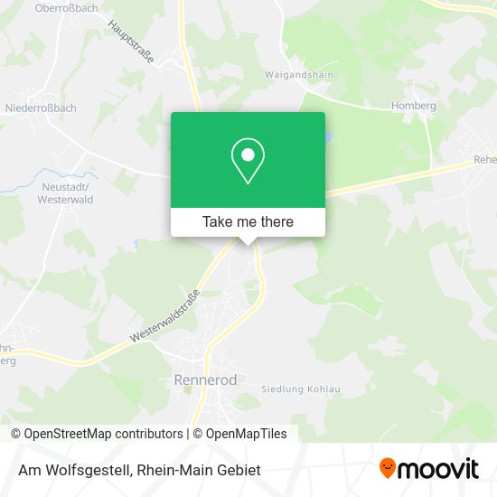 Карта Am Wolfsgestell
