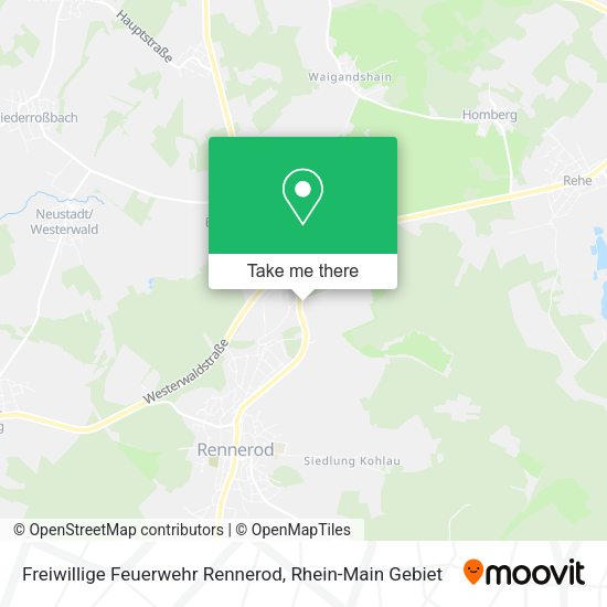 Карта Freiwillige Feuerwehr Rennerod