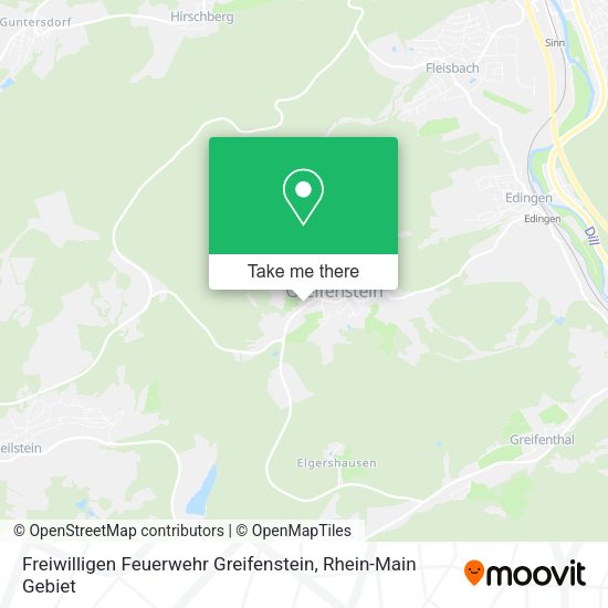 Карта Freiwilligen Feuerwehr Greifenstein