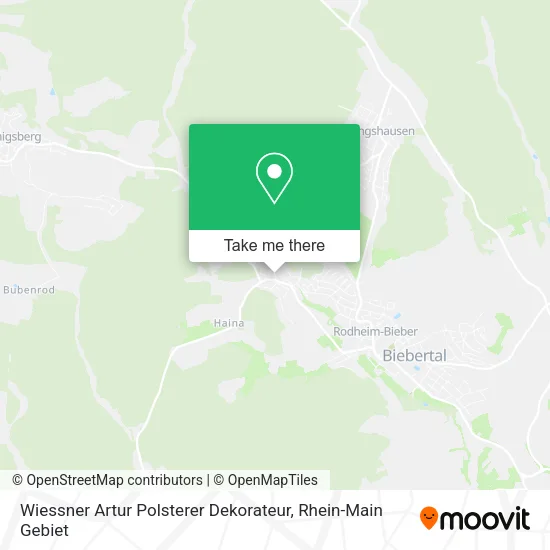 Карта Wiessner Artur Polsterer Dekorateur
