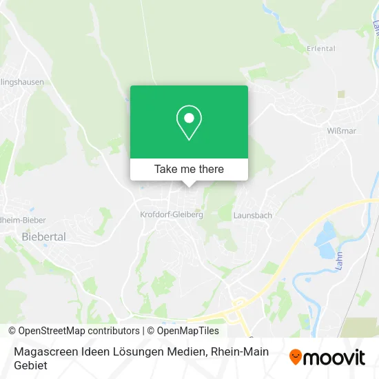 Карта Magascreen Ideen Lösungen Medien