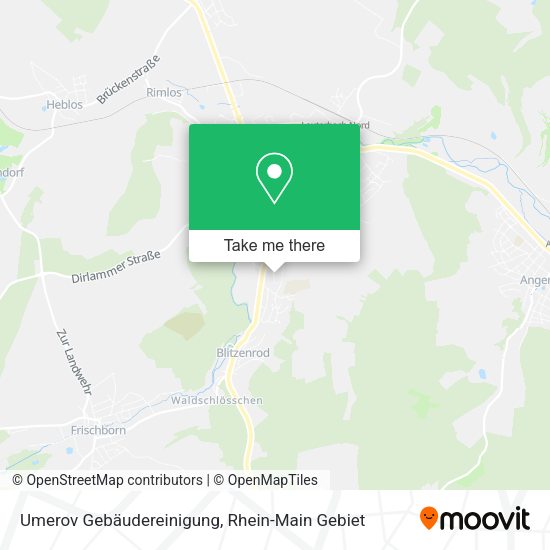 Карта Umerov Gebäudereinigung