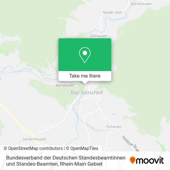 Bundesverband der Deutschen Standesbeamtinnen und Standes-Beamten map