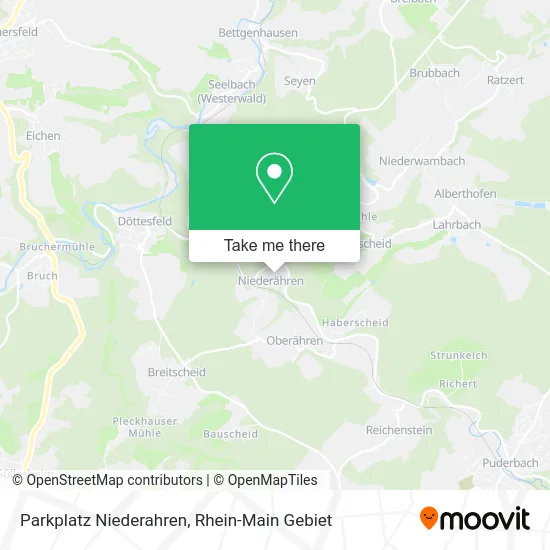 Карта Parkplatz Niederahren