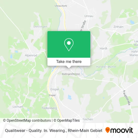 Карта Qualitwear - Quality. In. Wearing.