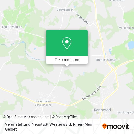 Карта Veranstaltung Neustadt Westerwald