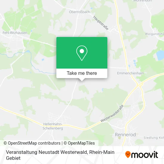 Карта Veranstaltung Neustadt Westerwald