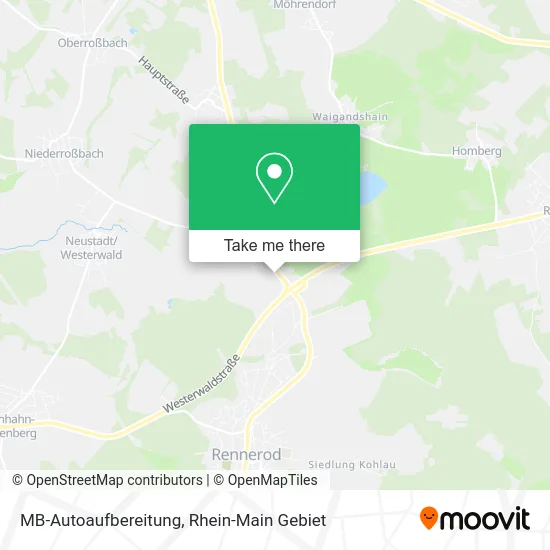 Карта MB-Autoaufbereitung