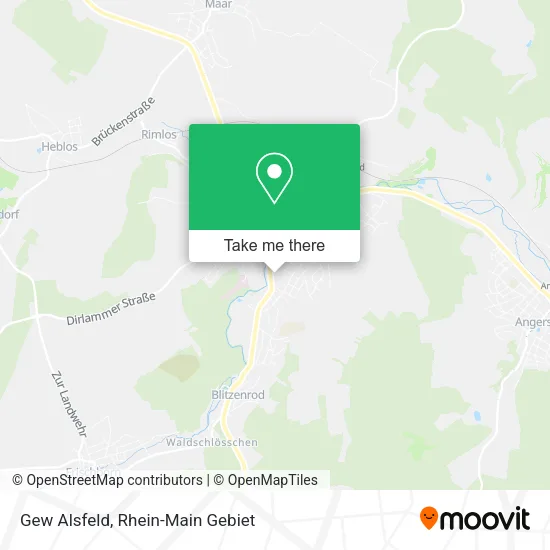 Карта Gew Alsfeld