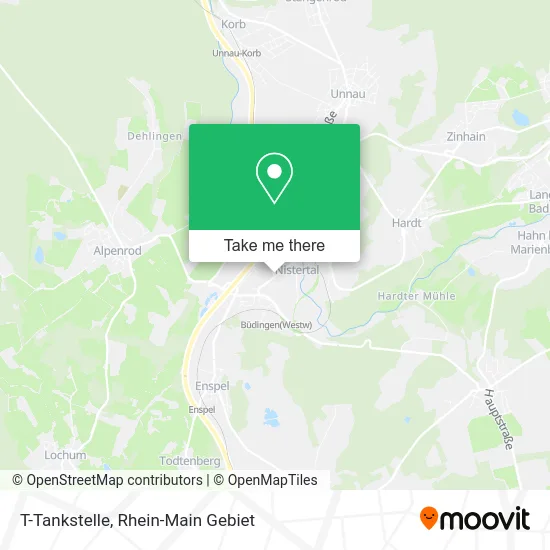 Карта T-Tankstelle
