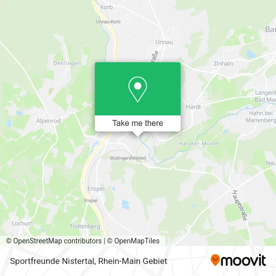 Карта Sportfreunde Nistertal