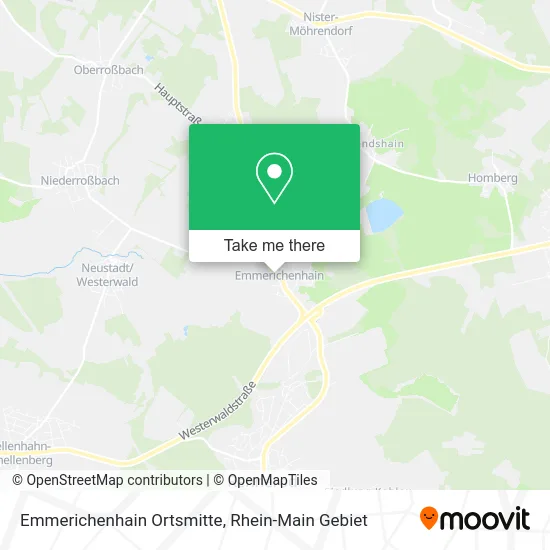 Карта Emmerichenhain Ortsmitte