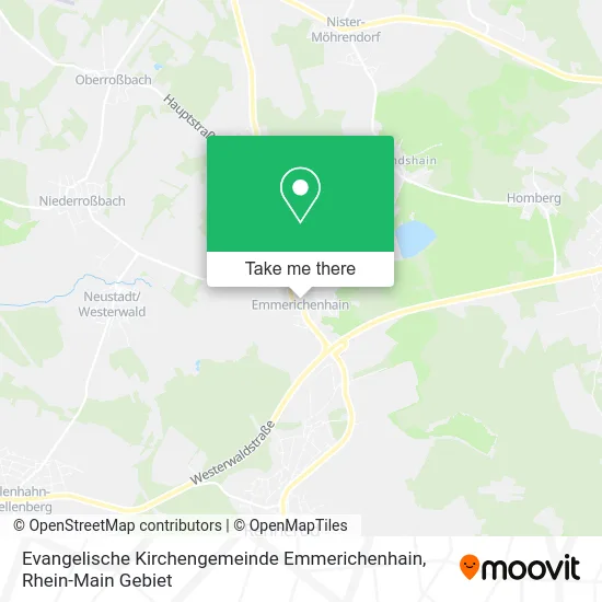 Evangelische Kirchengemeinde Emmerichenhain map