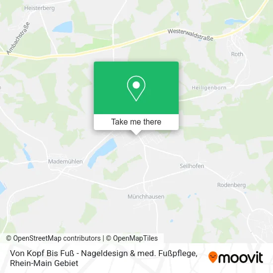 Карта Von Kopf Bis Fuß - Nageldesign & med. Fußpflege
