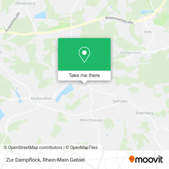 Карта Zur Dampflock