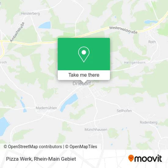 Карта Pizza Werk