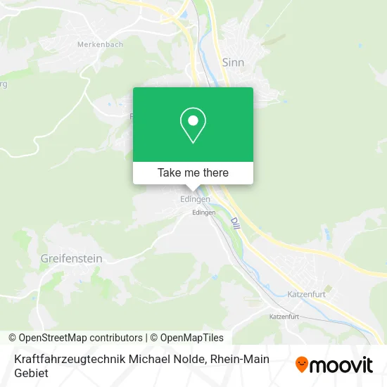 Карта Kraftfahrzeugtechnik Michael Nolde