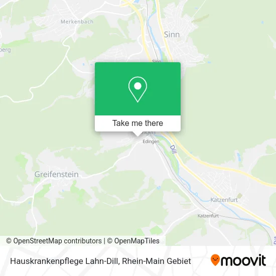 Карта Hauskrankenpflege Lahn-Dill