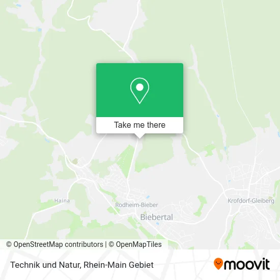 Карта Technik und Natur
