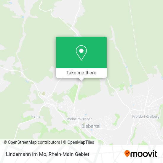 Карта Lindemann im Mo