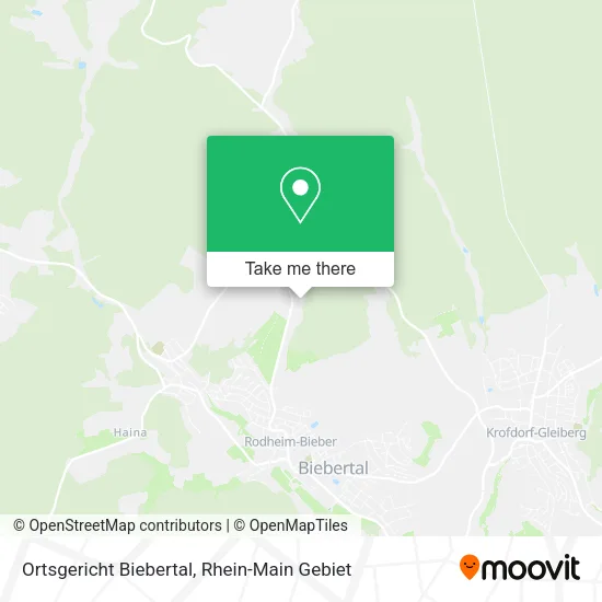 Карта Ortsgericht Biebertal