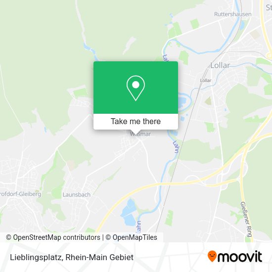 Карта Lieblingsplatz