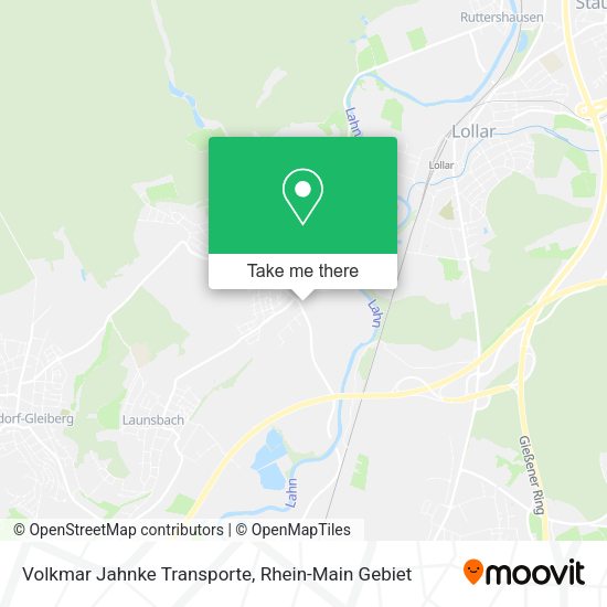 Карта Volkmar Jahnke Transporte