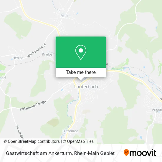 Карта Gastwirtschaft am Ankerturm