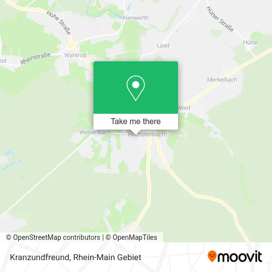 Карта Kranzundfreund